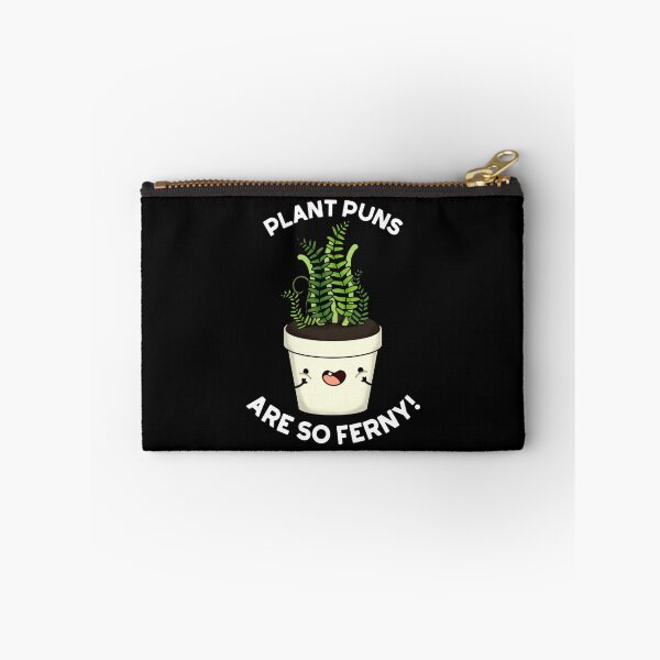 Item preview, Plant Puns Are So Ferny Funny Fern Puns (Dark BG) designed and sold by punnybone.