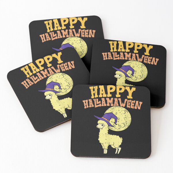 Item preview, Halloween Shirt Happy Hallamaween Llamaween Llama Lover Gift T-Shirt designed and sold by BreitkreutzRolf.