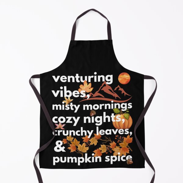 Item preview, venturing vibes misty mornings cozy nights crunchy leaves & pumpkin spice designed and sold by movie-popcorn.