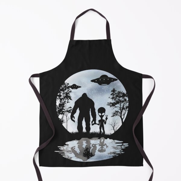 Item preview, Alien Bigfoot Moon Sasquatch UFO designed and sold by bonbin25.