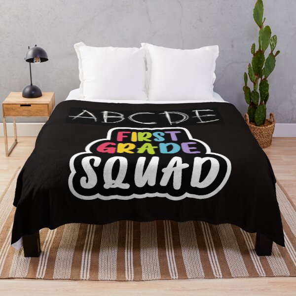 Item preview, ABCDE First Grade SQUAD designed and sold by Quirky Dez.