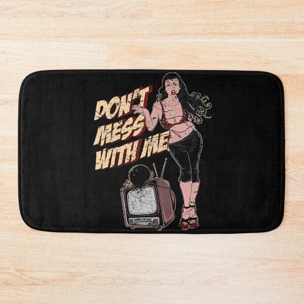 Item preview, Don't mess with me retro pinup designed and sold by MatSa007.