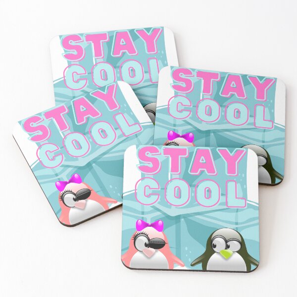 Item preview, Stay Cool cute penguin design designed and sold by TjsDesignsnMore.