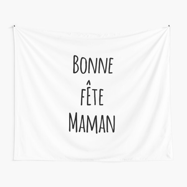 Bonne Fête Maman Tapestry