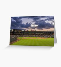 Minor League Baseball Game Greeting Card