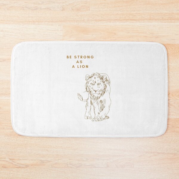 Item preview, Sé fuerte como un león designed and sold by Echo Aesthetics.