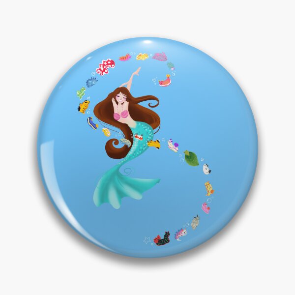 Item preview, Mermaid with seaslug designed and sold by NUDIDUDITHAI.