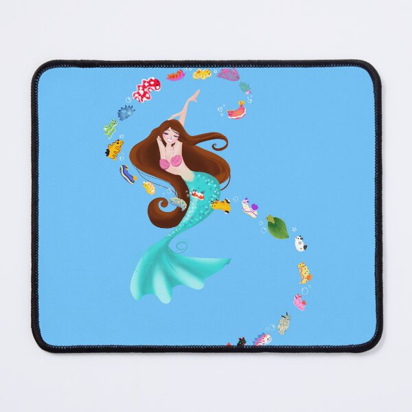 Item preview, Mermaid with seaslug designed and sold by NUDIDUDITHAI.