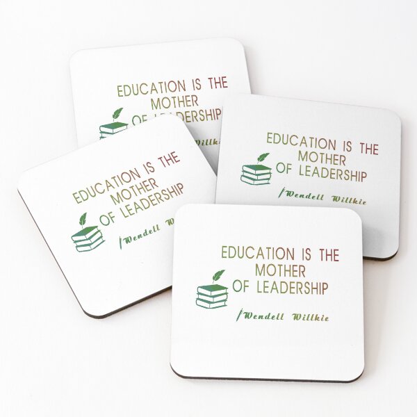 Item preview, Education is the mother of leadership quotes designed and sold by Designer330.