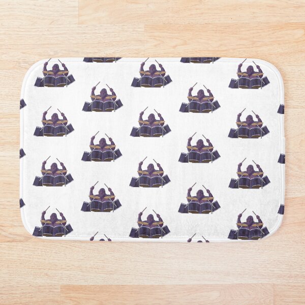 Item preview, Purple gorilla with drum designed and sold by MiaoMiaoYu.