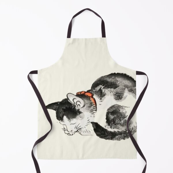 Item preview,  Sleeping cat by Kōno Bairei (1844-1895). Digitally enhanced by WatermarkNZ Press designed and sold by CristalleLisa.