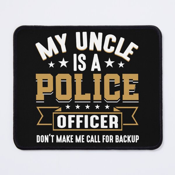 Item preview, Police Officer Uncle, Policeman Uncle, Gift for Nephew, Niece, Present for Son, Daughter Detective Uncle designed and sold by justie1977.