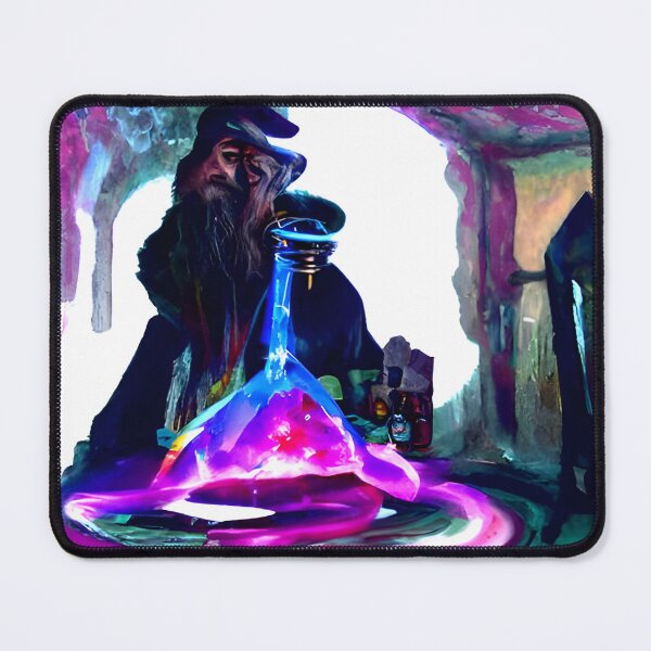 Item preview, Dark Wizards Lair designed and sold by nocturnAIArt.