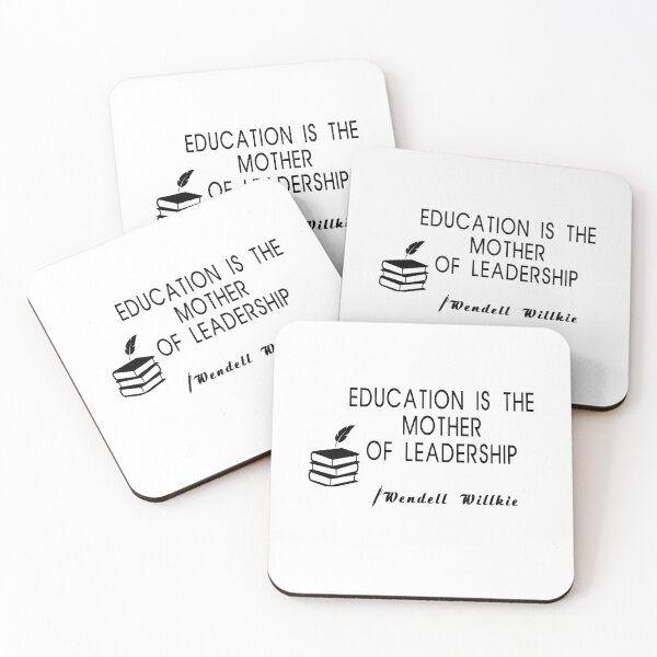 Item preview, Education is the mother of leadership quotes designed and sold by Designer330.