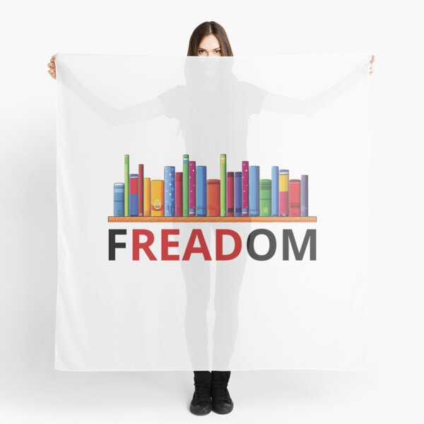 Aperçu de l'œuvre fREADom T-shirt anti-interdiction des livres pour la liberté de lire, interdire les armes, pas les livres, lire des livres interdits, cadeau pour enseignante et bibliothécaire, livre sur la justice sociale créée et vendue par Ramashirt.