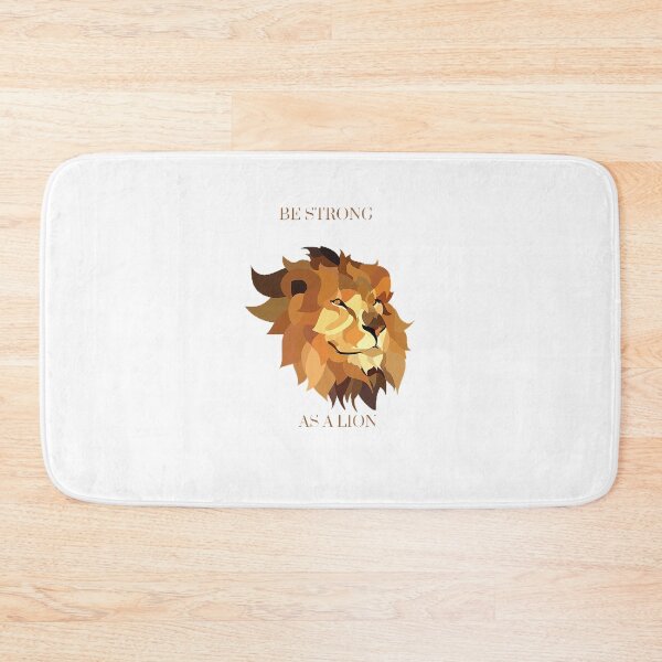 Item preview, Sé fuerte como un león designed and sold by Echo Aesthetics.