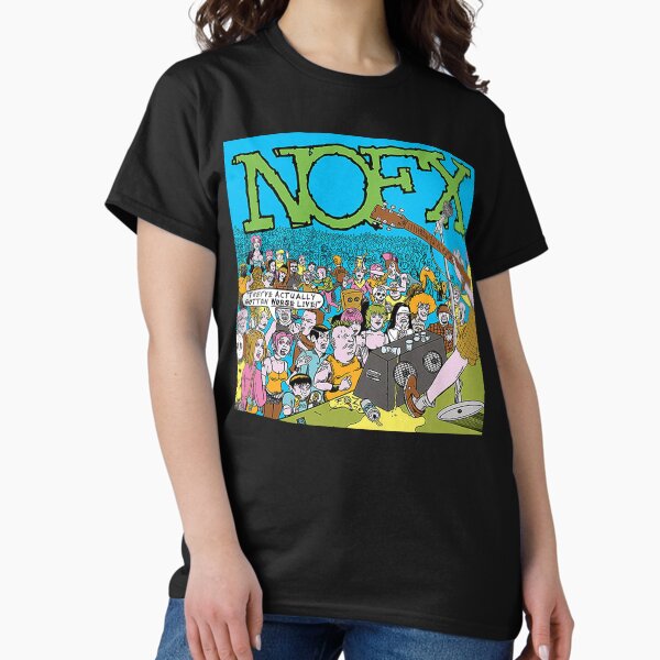 NOFX T-Shirt　NOFXチャリティTシャツ 新品 NOFX Tシャツ XLサイズ ノーエフエックス ブラック FAT WRECK