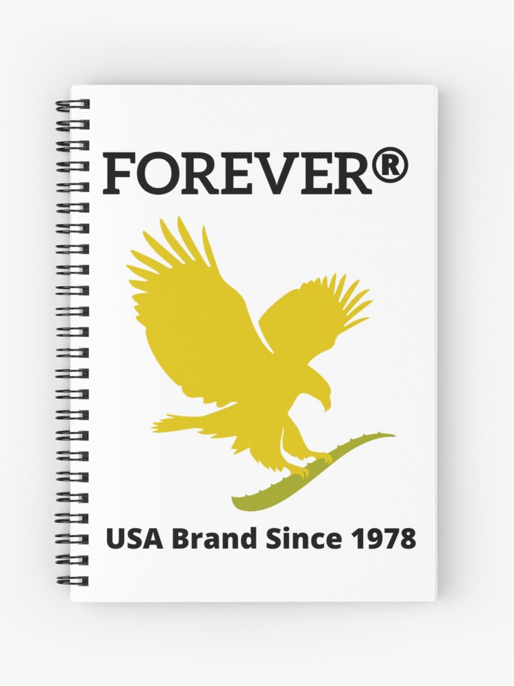 Hoofdkwartier inch ik ben gelukkig Forever Living T-Shirts USA Brand Since Aloe Vera Company" Spiral Notebook  for Sale by bfadul | Redbubble
