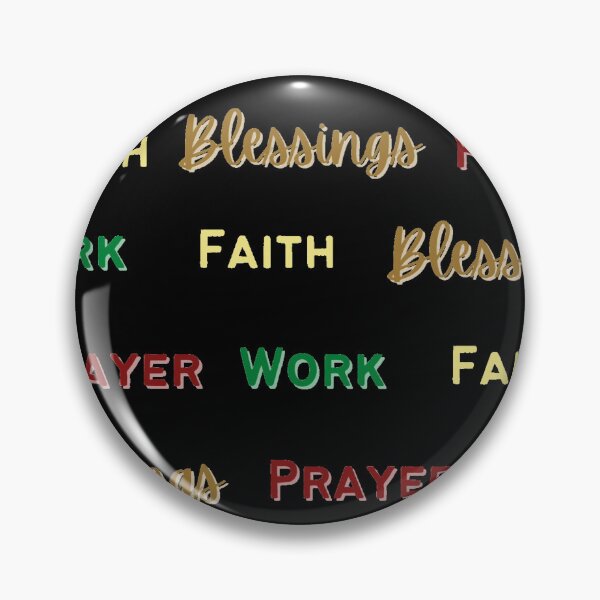 Item preview, Pray, Work, Faith, Blessings  designed and sold by L-I-E-Store.