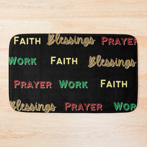 Item preview, Pray, Work, Faith, Blessings  designed and sold by L-I-E-Store.