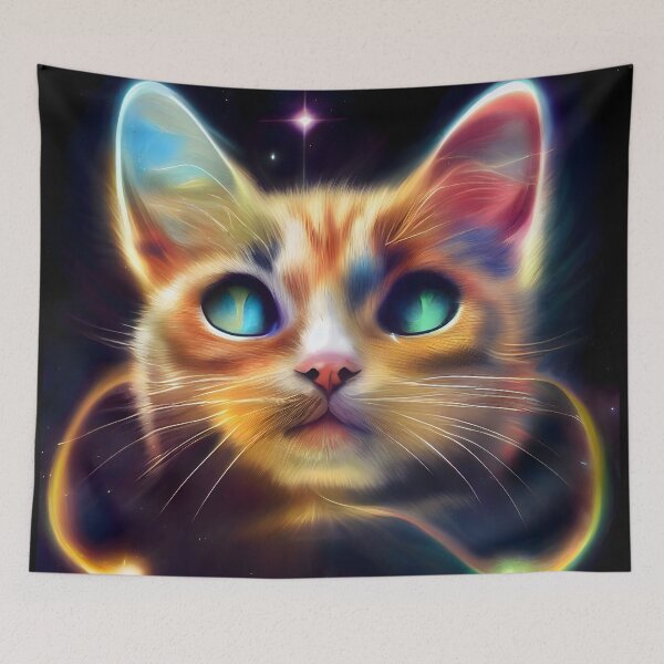 Item preview, Space Cat Nyabula - Tabby Delos designed and sold by DreamOfBunnies.
