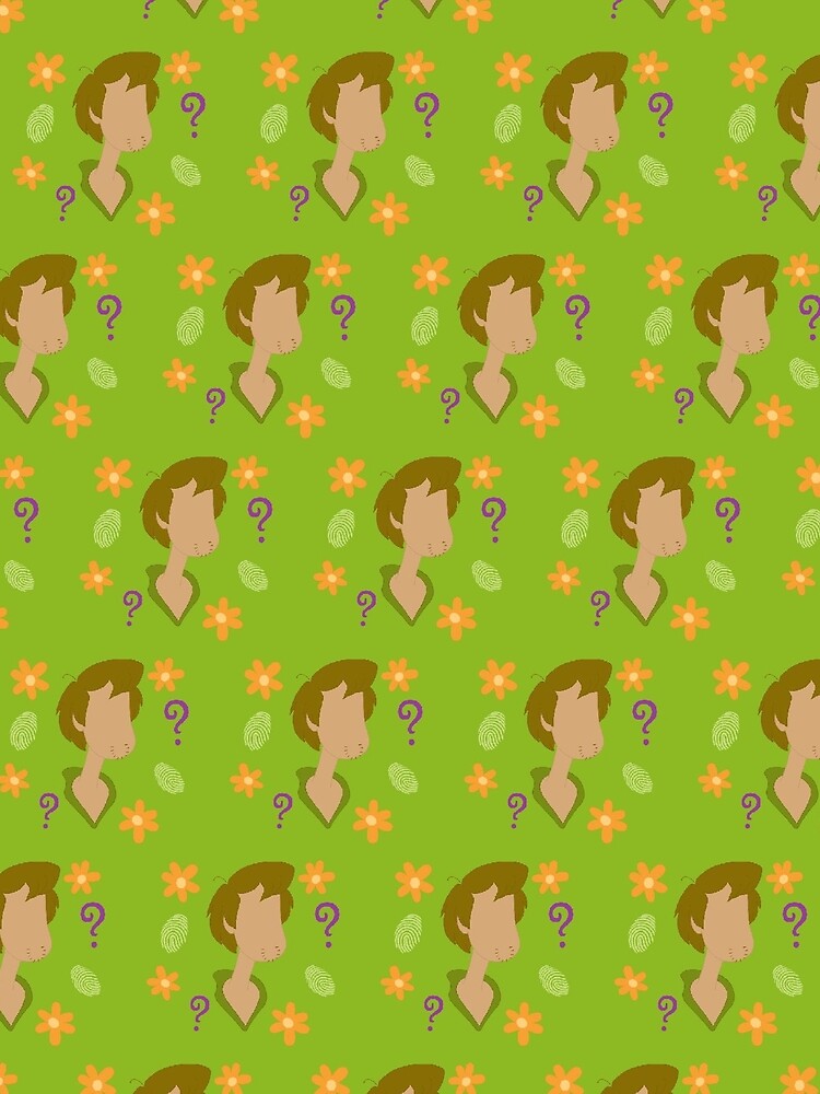 "Shaggy Pattern Light Green" Tshirt for Sale by karlaestrada Redbubble shaggy graphic t