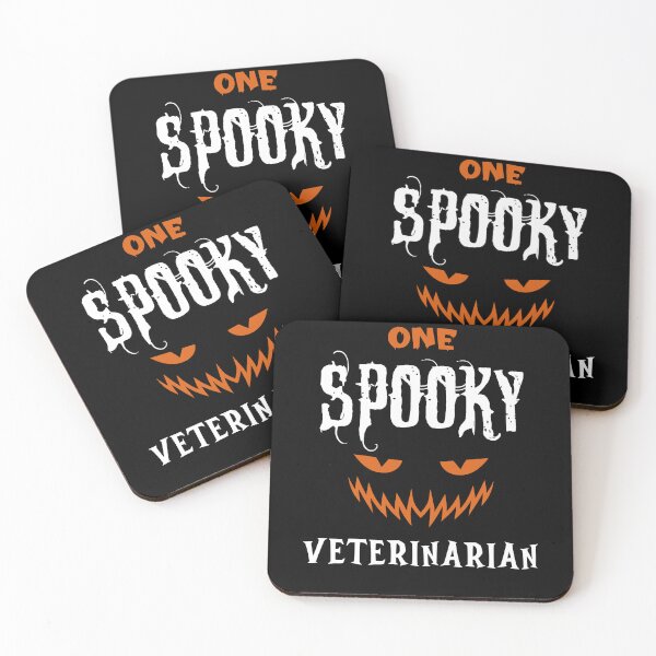 Item preview, One Spooky Veterinarian Scary Halloween designed and sold by R&BApparel.