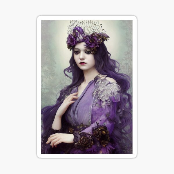 Lady Violet III Sticker