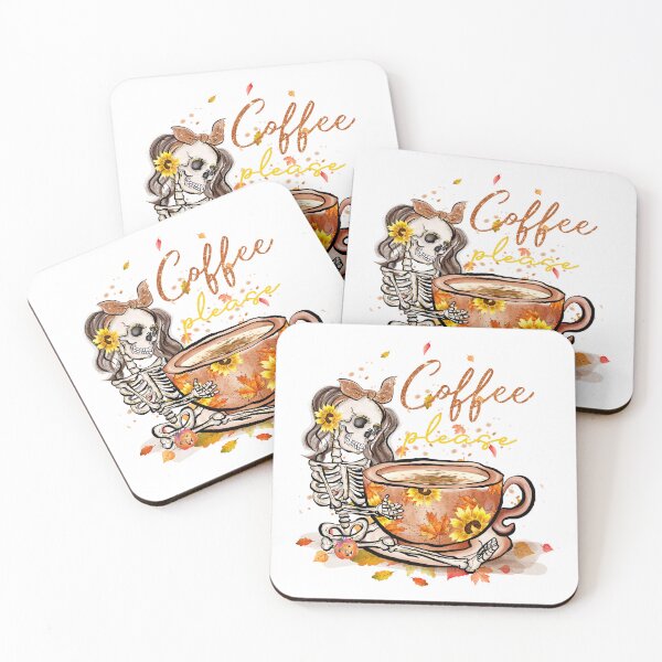 Item preview, Coffee warms my bones designed and sold by Jessi-Sketches.