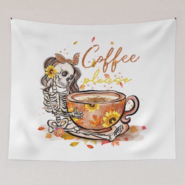 Item preview, Coffee warms my bones designed and sold by Jessi-Sketches.