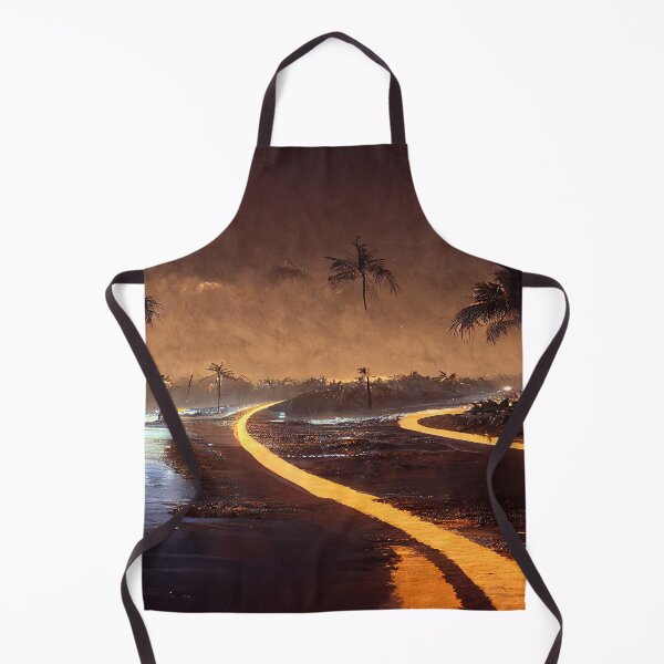 Item preview, Broken Road To Fantasy Island / Abstract And Surreal Unwind Art designed and sold by Unwind-Art-Work.