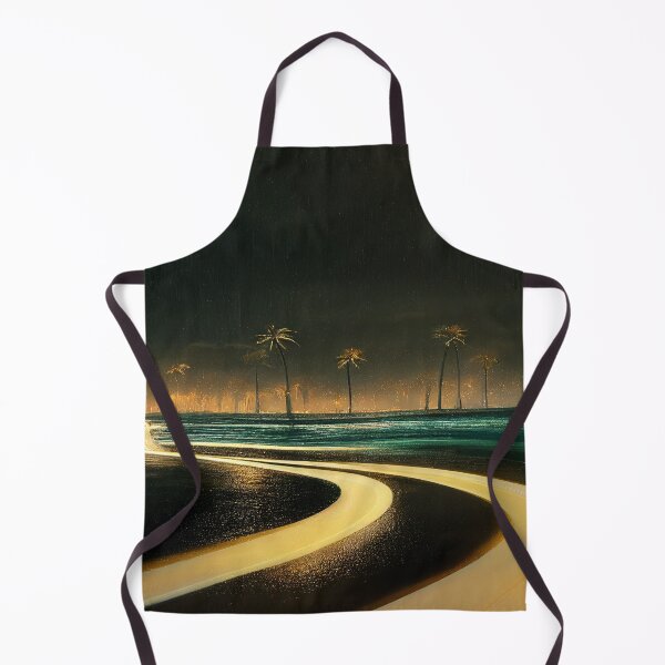 Item preview, Ocean Front Broken Road To Fantasy Island / Abstract And Surreal Unwind Art designed and sold by Unwind-Art-Work.