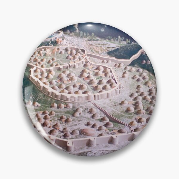 Item preview, Artist's impression of a Copper Age walled city designed and sold by wipeup.