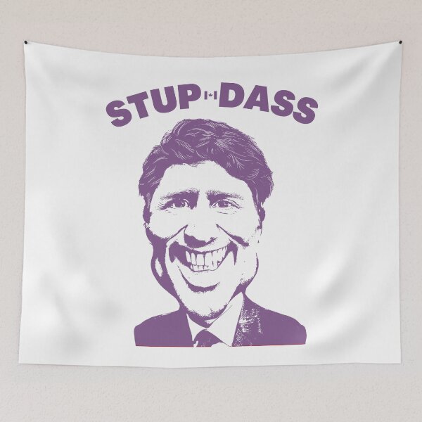 Item preview, Stup Dass - Justin Trudeau 2 (available in 6 colors) designed and sold by BigCreation.