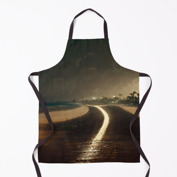 Item preview, Beach Side Broken Road To Fantasy Island / Abstract And Surreal Unwind Art designed and sold by Unwind-Art-Work.