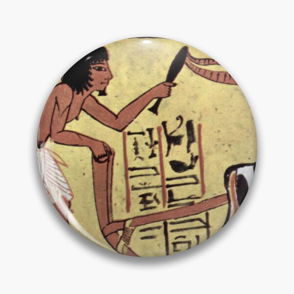 Item preview, An image of an ox-drawn plow is accompanied by script, Egypt, c. 1200 BCE designed and sold by wipeup.