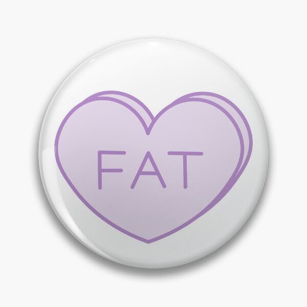 Item preview, Fat Candy Heart - Purple designed and sold by fataclysmic.