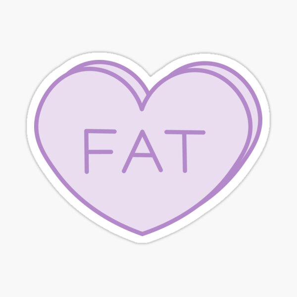 Item preview, Fat Candy Heart - Purple designed and sold by fataclysmic.