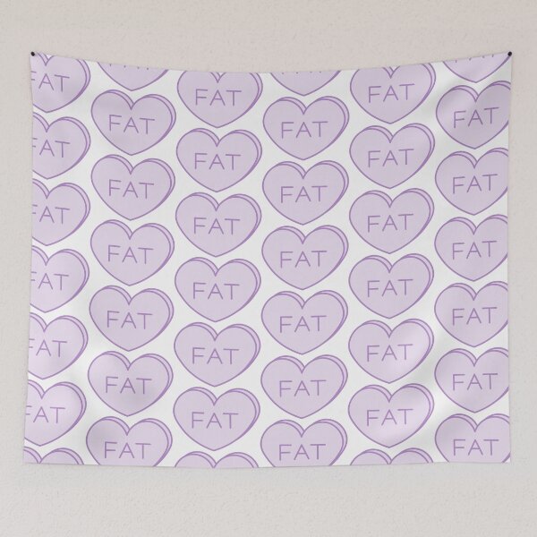 Item preview, Fat Candy Heart - Purple designed and sold by fataclysmic.