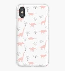 Pink Dinosaurs iPhone Case/Skin