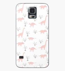 Pink Dinosaurs Case/Skin for Samsung Galaxy