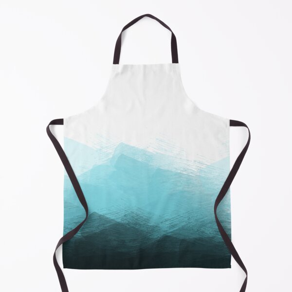 Item preview, Abstract Mountain Landscape Alps Blue Turquoise designed and sold by Kirovair.