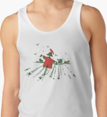 red scarecrow red crow Tank Top