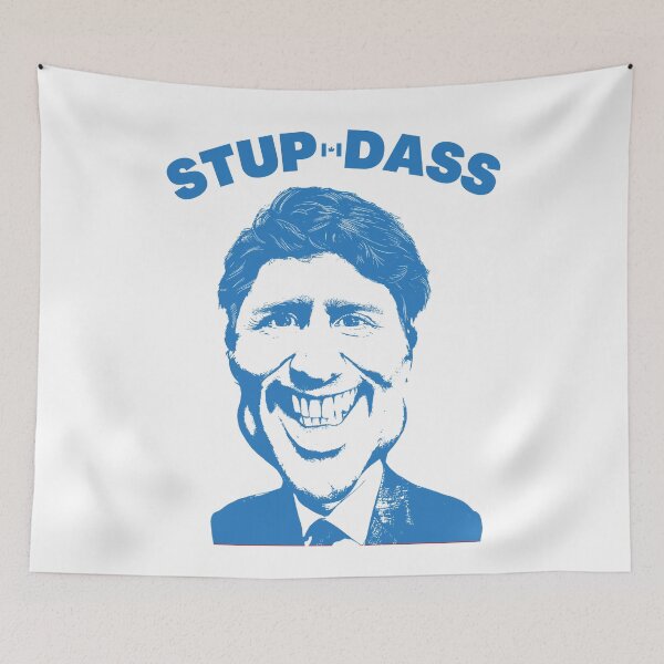 Item preview, Stup Dass - Justin Trudeau 5 (available in 6 colors) designed and sold by BigCreation.