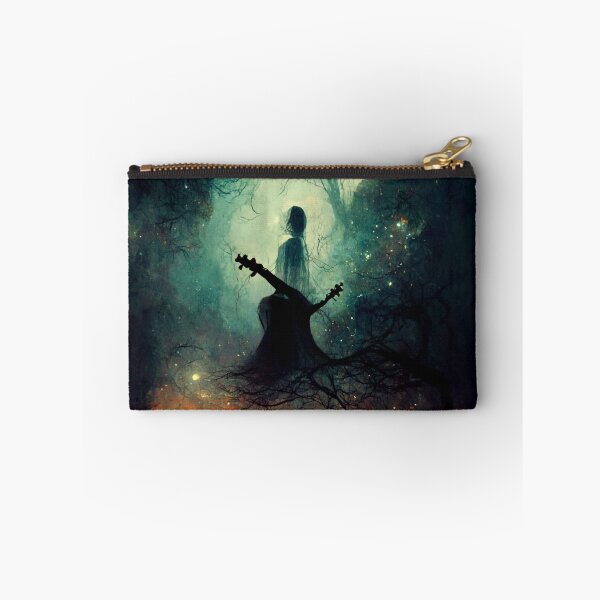 Item preview, Dark fantasy guitar art designed and sold by Bashini.