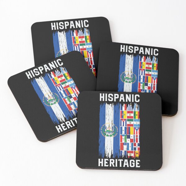 Item preview, Vintage El Salvador Salvadorean Flag Hispanic Heritage Month designed and sold by RosannaArt.