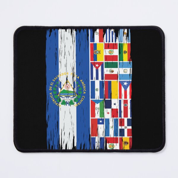 Item preview, Vintage El Salvador Salvadorean Flag Hispanic Heritage Month designed and sold by RosannaArt.