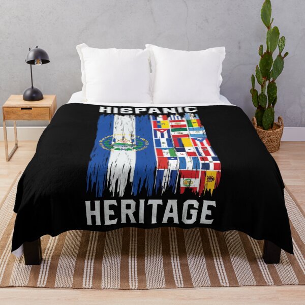 Item preview, Vintage El Salvador Salvadorean Flag Hispanic Heritage Month designed and sold by RosannaArt.