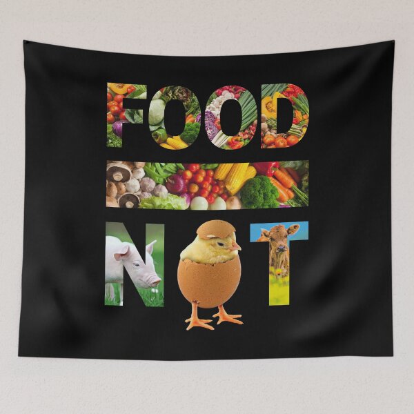 Item preview, Animals are friends not food designed and sold by RuggedRoo.