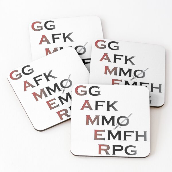 Item preview, Gamer Acronyms designed and sold by BLectro.